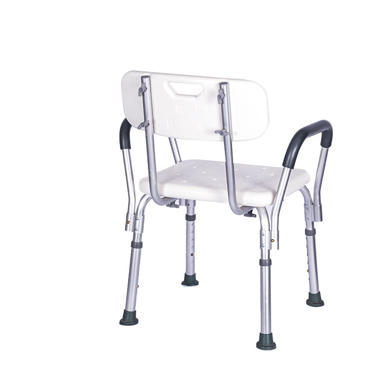 La silla de ducha más segura del resbalón anti cepilló el banco de aluminio de la ducha